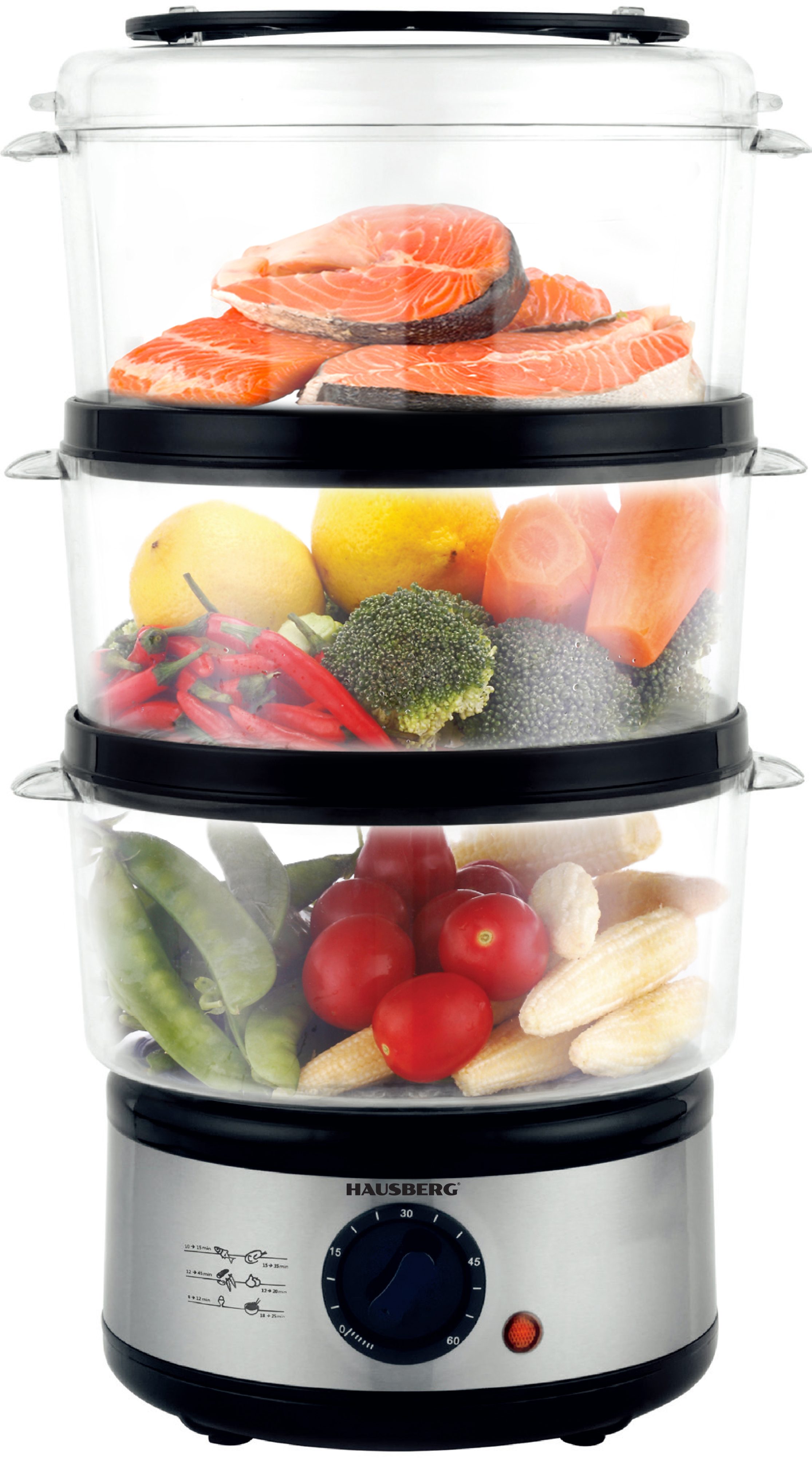 FOOD STEAMER 3 LAYERS